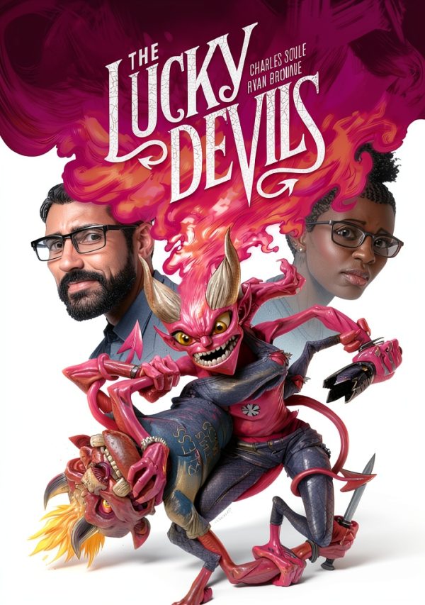 Lucky Devils Satirical Dark Fantasy Graphic Novel Series-0