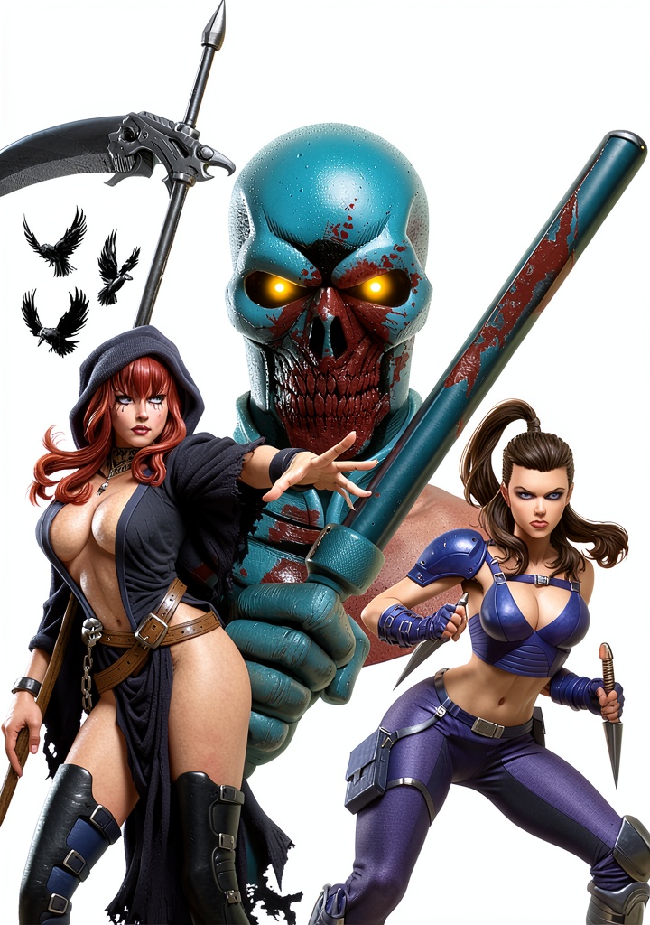 Zenescope dark fantasy comic displayed on a Kindle device with Guided View active