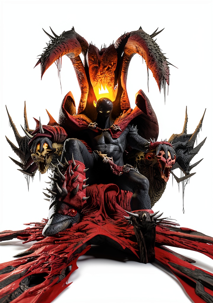 King Spawn comic book cover showcasing dark fantasy art