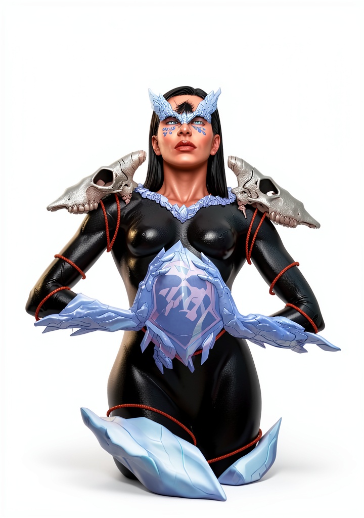 'The Cold Witch graphic novel cover featuring dark fantasy elements'