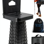 Collapsible Stool With Backrest by graxie Sports & Outdoors-0
