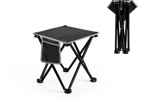 Zaboro Camping Chair Portable Steel Grey-1