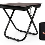 Large Grey Outplea Camping Stool-0