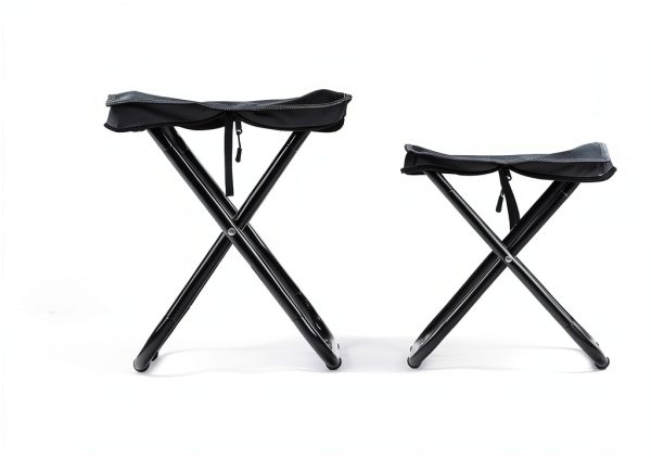 Large Grey Outplea Camping Stool-2