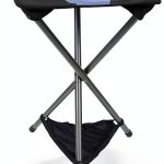 GCI Outdoor PackSeat Portable Camping Stool Midnight Aluminum 250lb-0
