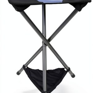 GCI Outdoor PackSeat Portable Camping Stool Midnight Aluminum 250lb-0