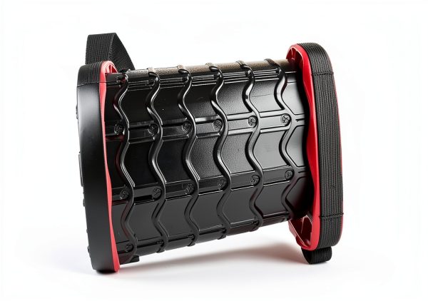 Boreeman Foldable Outdoor Camping Stool 1 Pack Red Plastic Telescoping-4