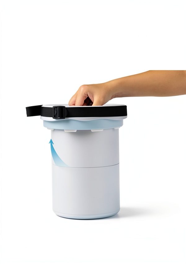 Collapsible Camping Stool Fishboy OG-1002 Ice Cream 1‑Pack Lightweight-4