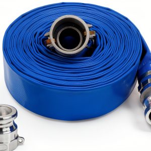 2" x 50ft PVC Lay Flat Discharge Hose - Geowaky Camlock C & E-0