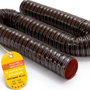 Intake Hose 2in Automotive Air Duct 1 Meter Black Double‑Layer-0