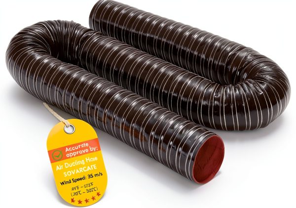 Intake Hose 2in Automotive Air Duct 1 Meter Black Double‑Layer-0